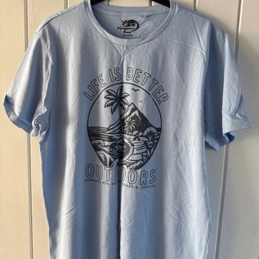 Primark Sky Blue Long Sleeve Outdoor Tee